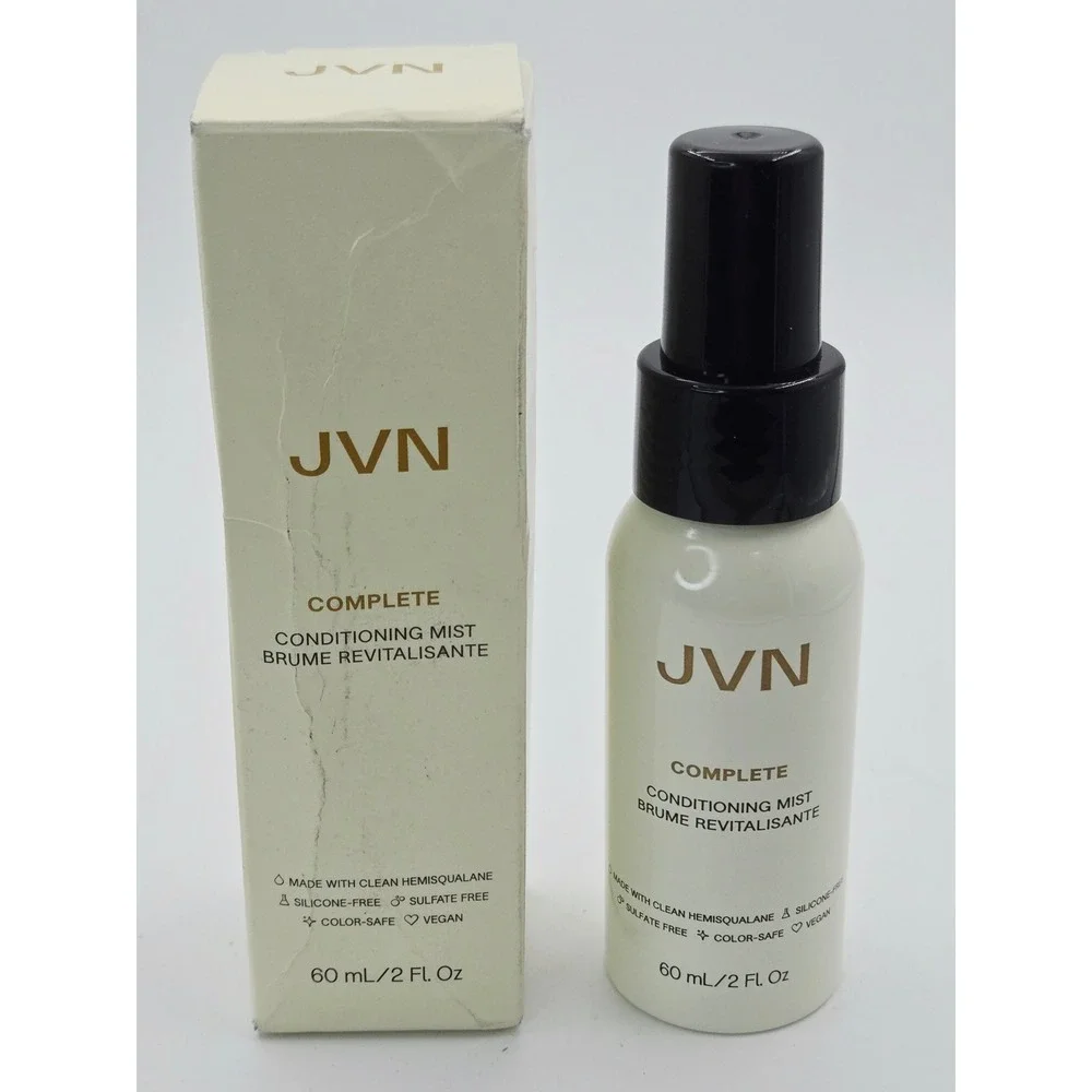 JVN Complete Conditioning Mist 2oz 60mL Detangling Spray Silicone-Free Vegan